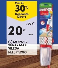 Continente Mopa 1.2 Spray Max Vileda promoção