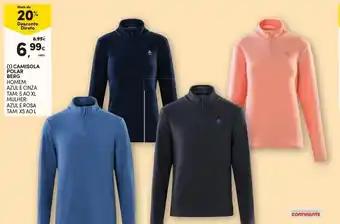Camisola Polar Berg XS ao L