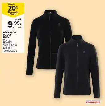 Continente Casaco Polar Berg S ao XL promoção