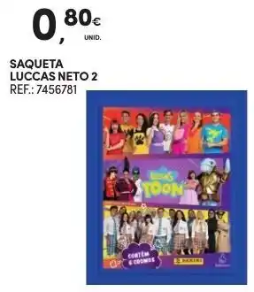 Continente Saqueta Luccas Neto 2 promoção