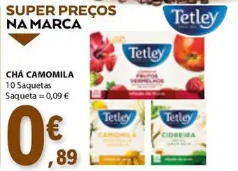 E.Leclerc CHÁ CAMOMILA 10 Saquetas promoção