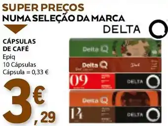 E.Leclerc CÁPSULAS DE CAFÉ Epiq 10 Cápsulas promoção