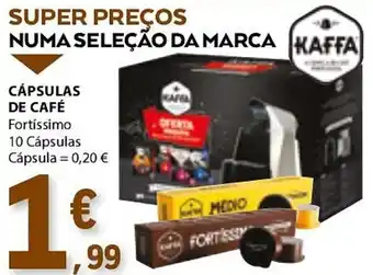 E.Leclerc CÁPSULAS DE CAFÉ Fortíssimo 10 Cápsulas promoção