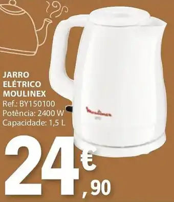 E.Leclerc JARRO ELÉTRICO MOULINEX promoção