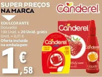 E.Leclerc EDULCORANTE Doseador promoção