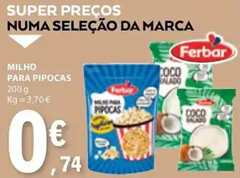 E.Leclerc MILHO PARA PIPOCAS 200g promoção