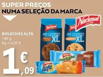 E.Leclerc BOLACHAS ALFA 180g promoção