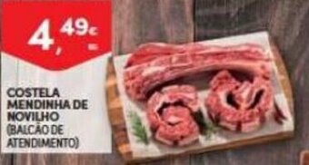Continente Costela Mendinha de Novilho promoção