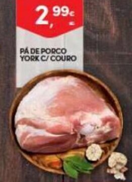 Continente Pá de Porco York c/Couro promoção
