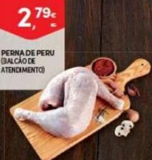 Continente Perna de Peru promoção