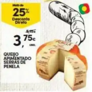 Continente Queijo Apimentado Serras de Penela promoção