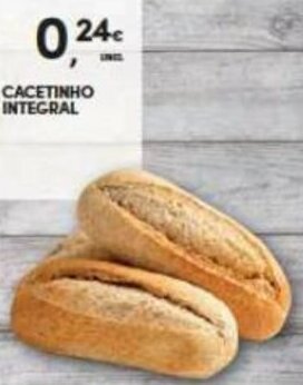 Continente Cacetinho Integral promoção
