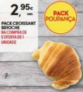Continente Pack Croissant Brioche promoção