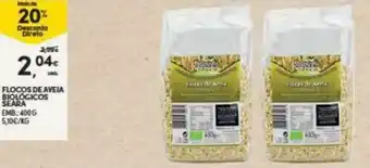 Floco de Aveia Biológicos Seara 400g