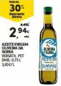 Continente Azeite Virgem Oliveira da Serra 0.75L promoção