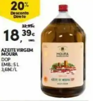 Continente Azeite Virgem Moura 5L promoção