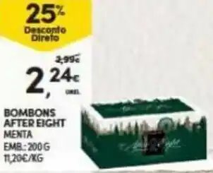 Continente Bombons After Eight 200g promoção
