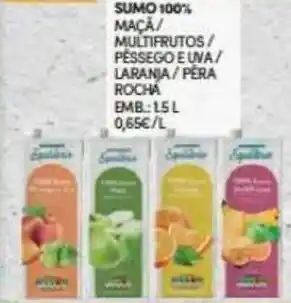 Continente Sumo 1.5L promoção