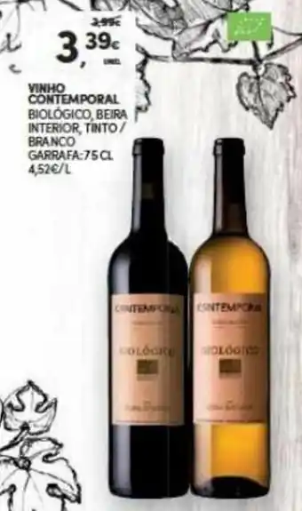 Vinho Contemporal Biológico 75cl