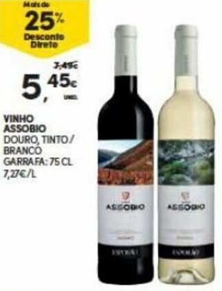 Continente Vinho Assobio 75cl promoção