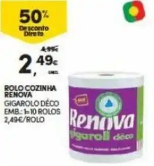 Rolo Cozinha Renova 10 Rolos