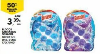 Continente Blocos Sanitarios Sonasol 2 Unid promoção