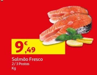 Auchan Salmão Fresco 2/3 Postas promoção