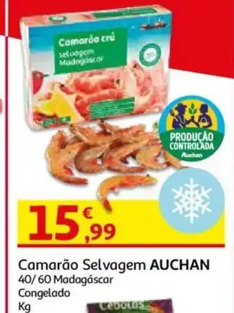 Auchan Camarão Selvagem AUCHAN promoção