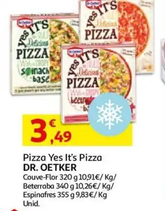Auchan Pizza Yes It's Pizza DR. OETKER promoção