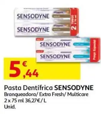 Auchan Pasta Dentífrica Sensodyne 2x75ml promoção