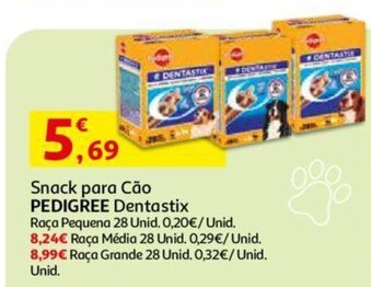 Auchan Snack para Cão PEDIGREE Dentastix promoção