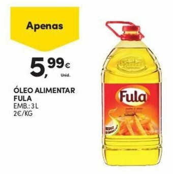 Continente Óleo Alimentar Fula 3L promoção