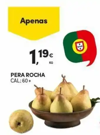 Continente Pera Rocha 60+ promoção