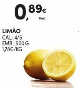 Continente Limão 500g promoção