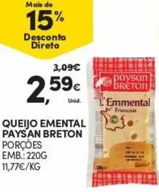 Queijo Emental Paysan Breton 220g