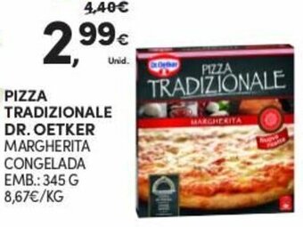 Continente Pizza Tradizionale Dr.Oetker 345g promoção