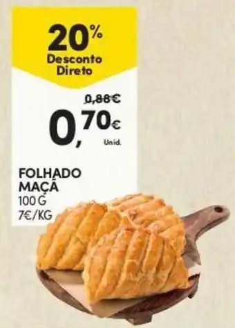 Folhado Maçã 100g