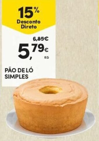 Pão de Ló Simples