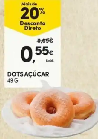 Continente Dots Açúcar 49g promoção