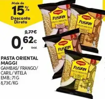 Continente Pasta Oreintal Maggi 71g promoção