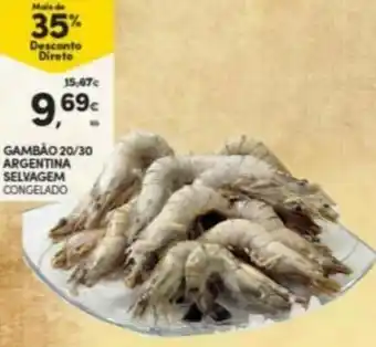 Continente Gambão 20.30 Argentine Selvagem promoção