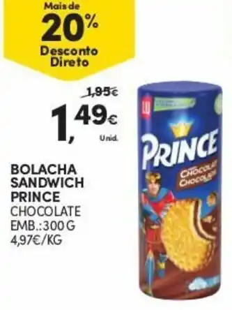 Bolacha Sandwich Prince 300g