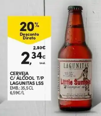 Continente Cerveja C/ Álcool T/P Lagunitas LSS 35,5cl promoção