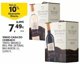 Vinho Casa do Cerrado 3L
