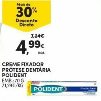 Creme Fixador Prótese Dentária Polident 70g