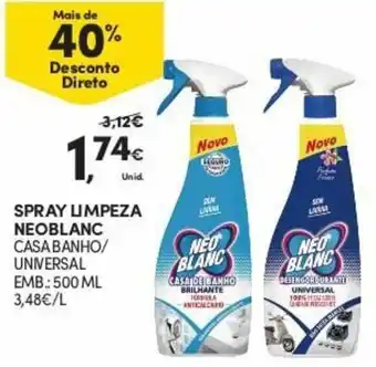 Continente Spray Limpeza Neoblanc 500ml promoção
