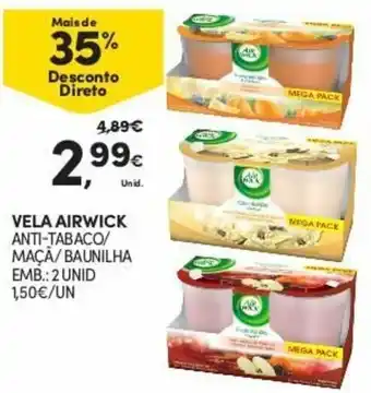 Continente Vela Airwick 2 Unid promoção