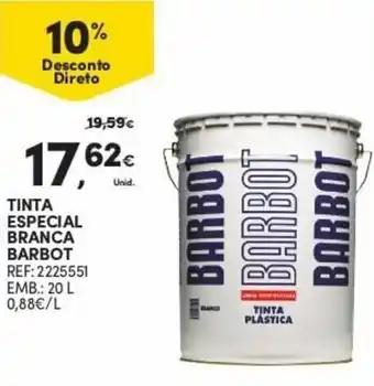Continente Tinta Especial Branca Barbot 20L promoção