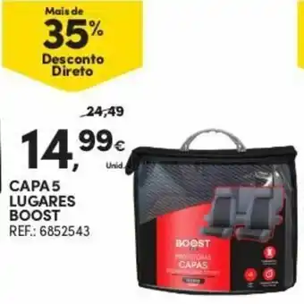 Continente Capa 5 Lugares Boost promoção