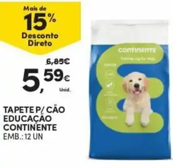 Continente Tapete P/ Cão Sducação Continente 12 Un promoção